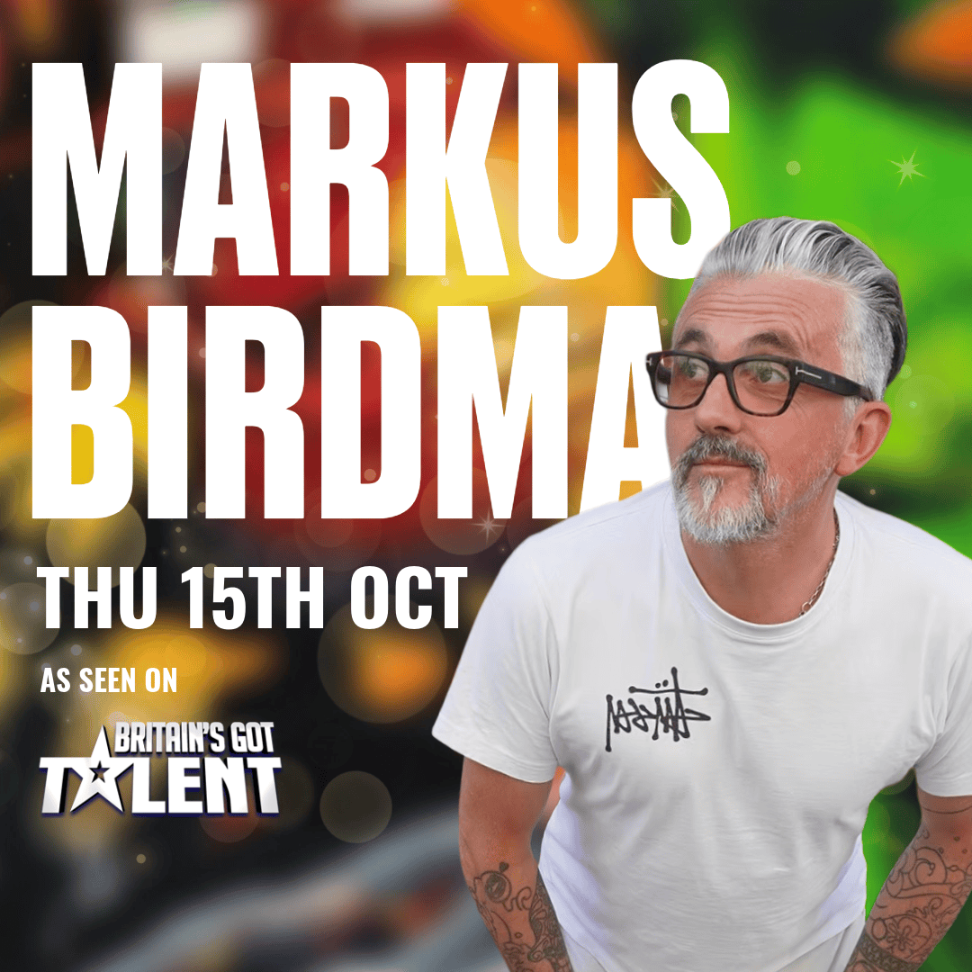 Quackers Comedy - Oct 15th - Markus Birdman